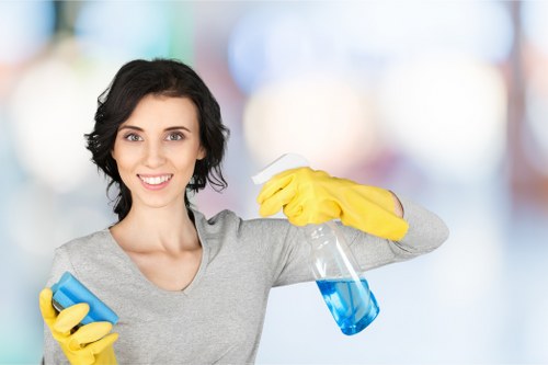 Office cleaning team in Islington maintaining spotless workplaces