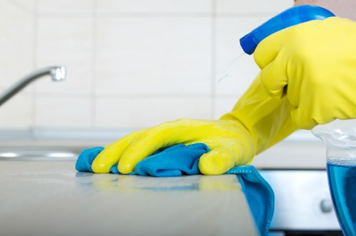 Specialist cleaning of a modern sofa in an Islington home