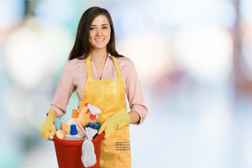 Deep domestic cleaning in an Islington apartment