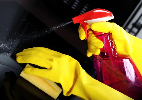 Commercial window cleaning service for an Islington shopfront