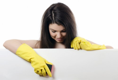 Kitchen cleaning service in an Islington home