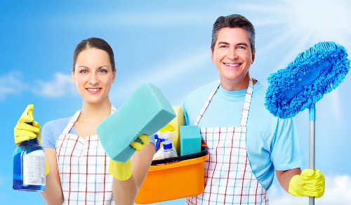 Inspection of carpet cleaning result after a complaint
